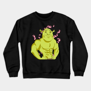 Macho Shrek Valentine Crewneck Sweatshirt